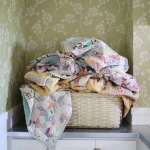 How to Clean Vintage Quilts