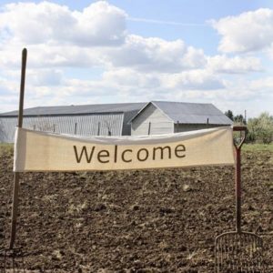 Handmade Fabric Party Banner