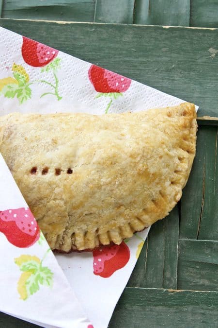 Handheld Strawberry Picnic Pies