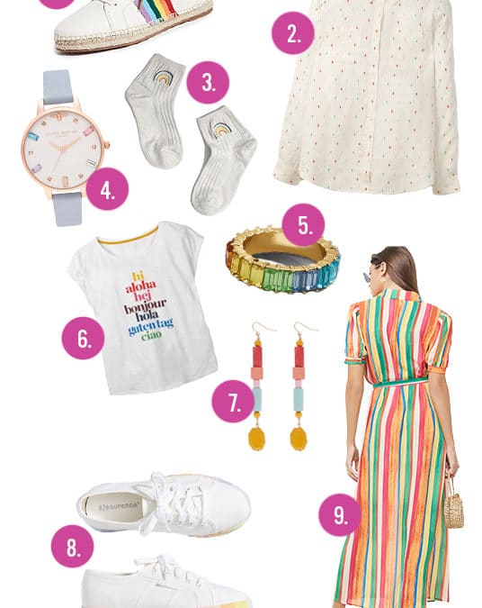 Adding Rainbows to your Wardrobe