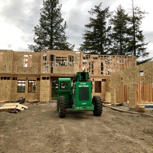 House Update – Floors, Walls, and Trusses
