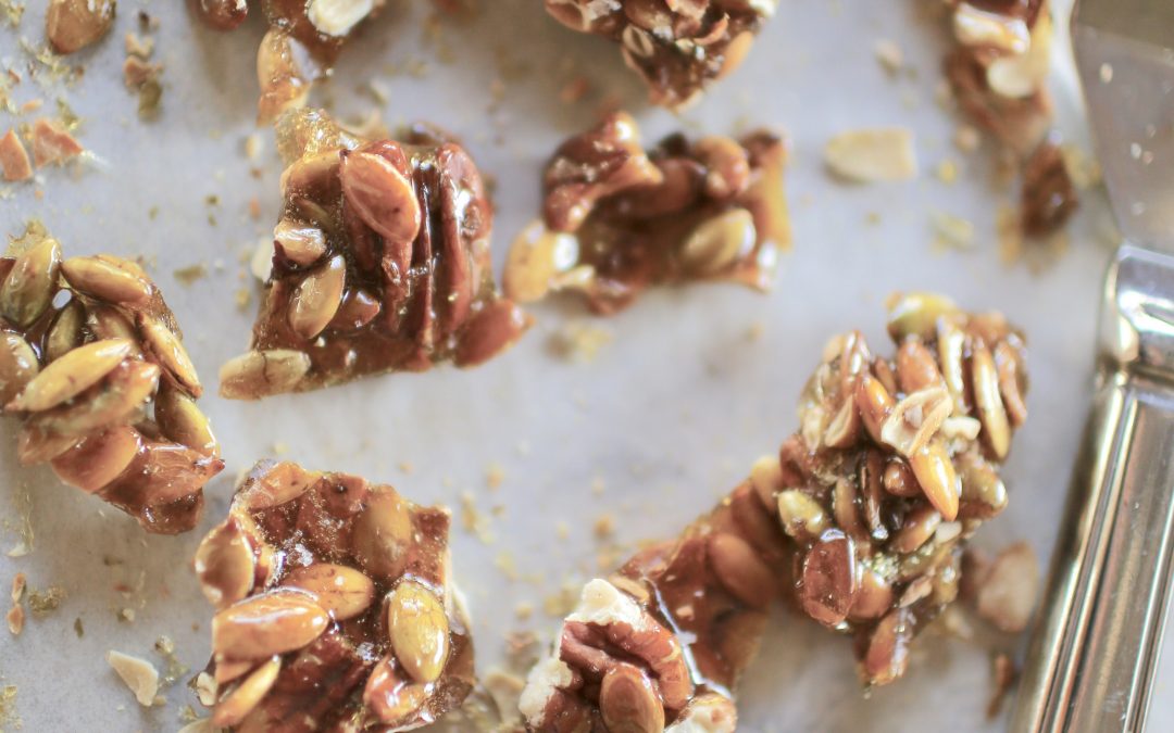 Pumpkin Seed/Pecan Brittle