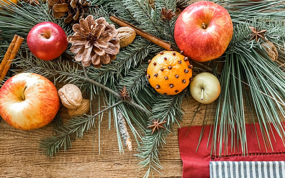 Natural Holiday Tablescape