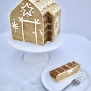Gingerbread House Cake